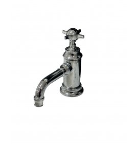    Burlington Bateria umywalkowa jednootworowa z heblem krzyżakiem chrom ARC2012HLCCHR