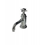    Burlington Bateria umywalkowa jednootworowa z heblem krzyżakiem chrom ARC2012HLCCHR