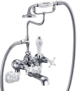  Burlington Bateria wannowo-natryskowa z głowicą ceramiczną chrom T8-QT W MAGAZYNIE!!