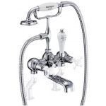 Burlington Bateria wannowo-natryskowa chrom T8