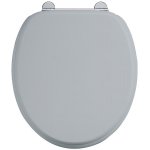 Burlington Bespoke Deska sedesowa Moon Grey/Chrom S55CHR