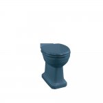 Burlington Bespoke Miska WC stojący do kompaktu, Alaska Blue P5BLUE