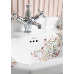 Burlington Bespoke Umywalka ścienna 56x47 cm 2-otworowa, Oriental Blossom B42THBLOSS