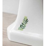 Burlington Bespoke Umywalka ścienna 56x47 cm 3-otworowa, Spring Forest B43THFORE