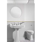 Burlington Bespoke Umywalka ścienna 56x47 cm 2-otworowa, Martinez B42THMART