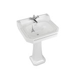 Burlington Bespoke Umywalka ścienna 56x47 cm jednootworowa, Paris B41THPAR