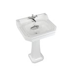 Burlington Bespoke Umywalka ścienna 56x47 cm 3-otworowa, Venice B43THVEN