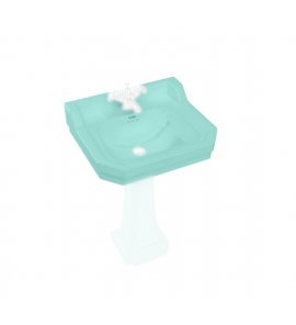 Burlington Bespoke Umywalka 56x47 Cosmic Green B41THGRN