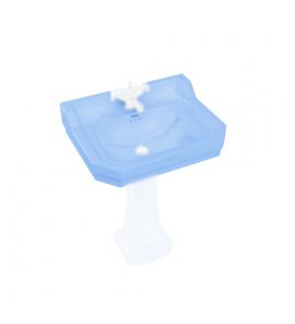 Burlington Bespoke Umywalka 62x50,5 Enchanted Blue B51THENCH