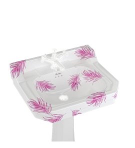 Burlington Bespoke Umywalka 56x47 Botanical Pink B41THBOTA