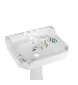 Burlington Bespoke Umywalka 61x50,5 Spring Forest B51THFORE