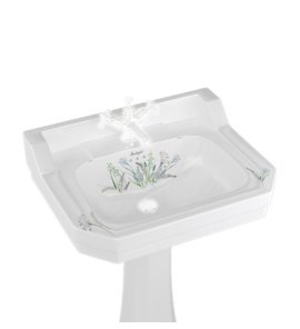 Burlington Bespoke Umywalka 61x50,5 Country Meadow B51THMEAD