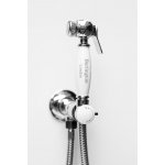 Burlington Bidetka retro z mieszaczem i słuchawką Biały/Chrom V63-B W MAGAZYNIE!!