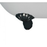 Burlington Classic Nogi do wanny Czarne L3B