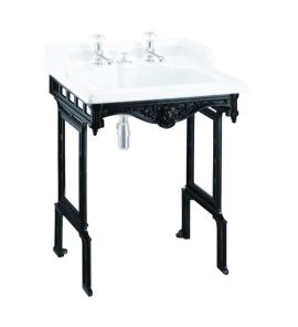 Burlington Classic Stelaż pod umywalkę Czarny T48BLA