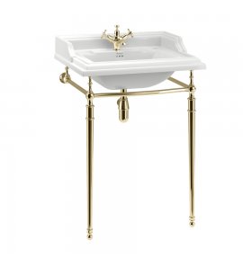 Burlington Classic Stelaż pod umywalkę Złoto T49AGOLD