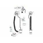 Burlington Classic Wannowy Korek Z Łańcuszkiem Chrom W3