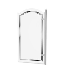 Burlington Classique Parawan na wannę otwierany z prawej 85x156,5 chrom CQBSCHC850RH