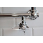 Burlington Cleaver/Babble Grzejnik wodny chrom R3CHR