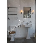 Burlington Cleaver/Babble Grzejnik wodny chrom R3CHR