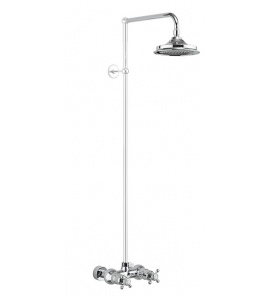 Burlington Eden Bateria natryskowa termostatyczna chrom EF1S