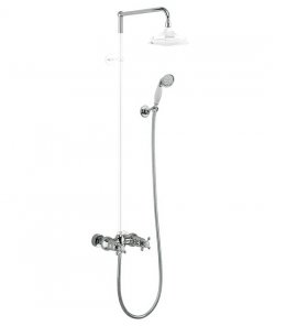 Burlington Eden Bateria natryskowa termostatyczna chrom EF2S