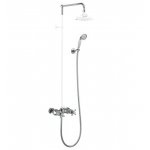 Burlington Eden Bateria natryskowa termostatyczna chrom EF2S