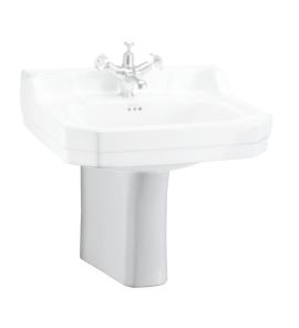 Burlington Edwardian Półpostument biały P8