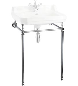 Burlington Edwardian Stelaż pod umywalkę chrom T23ACHR