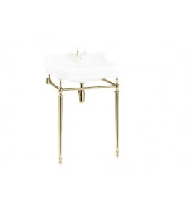 Burlington Edwardian Stelaż pod umywalkę złoty T23AGOLD