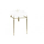 Burlington Edwardian Stelaż pod umywalkę złoty T23AGOLD