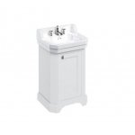 Burlington Edwardian Szafka pod umywalkę z drzwiami 560 mm stojąca biały FC12W
