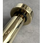   Burlington/Galatea Design  Syfon umywalkowy z okrągłym spodem gold W14GOLD/GDW14GOLD  W MAGAZYNIE!!