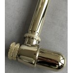   Burlington/Galatea Design  Syfon umywalkowy z okrągłym spodem gold W14GOLD/GDW14GOLD  W MAGAZYNIE!!