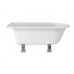 Burlington Hampton Wanna Wolnostojąca 150x75 cm Lewa biała E20