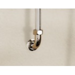 Burlington Kolanko wypływu do rury pionowej do deszczownicy 3/4” chrom T17