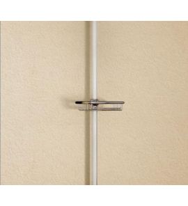 Burlington Koszyk na mydło mocowany do rury pionowej chrom V23