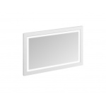 Burlington Lustro Łazienkowe z podświetleniem LED 120 x 75 cm białe M12MW