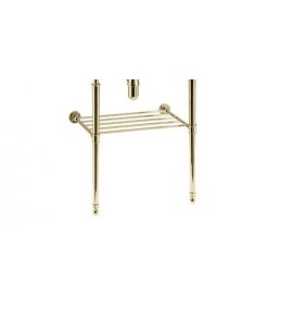Burlington Wieszak na ręcznik do stelaża pod umywalkę złoty T22A-SGOLD