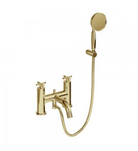 Burlington Riviera Bateria wannowa 2-otworowa Złota RIV4GOLD