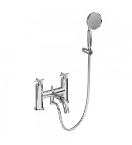 Burlington Riviera Bateria wannowa 2-otworowa Chrom RIV4CHR