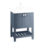 Burlington Riviera Szafka pod umywalkę 650 mm Niebieska RIVF650B