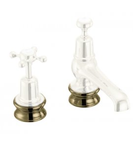 Burlington Rozeta podwyższająca do baterii (para) Gold T4B-2GOLD