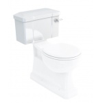 Burlington Spłuczka z rączką ceramiczną 51 cm biała C30