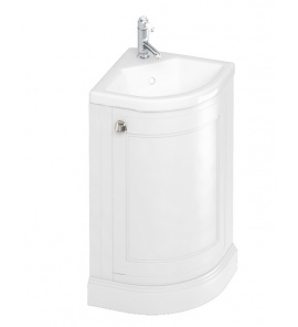 Burlington Szafka pod umywalkę 430 mm Biała FC7W