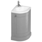 Burlington Szafka pod umywalkę 430 mm Szary FC7G