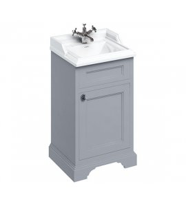Burlington Szafka pod umywalkę 490 mm Szary FC8G