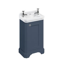 Burlington Szafka pod umywalkę 512 mm Niebieski FC11B