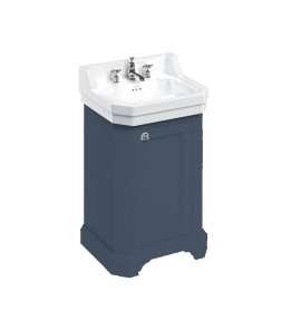 Burlington Szafka pod umywalkę 512 mm Niebieski FC12B