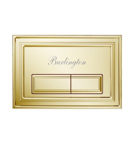 Burlington Traditional Przycisk spłuczki gold BURPLATEG